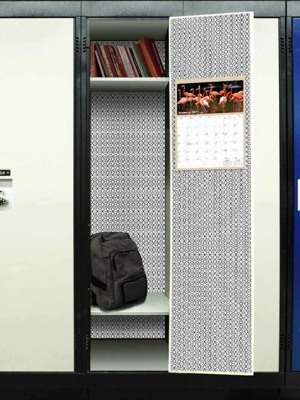 2027 Calendar Magnetic Peel & Stick 12 Months 8.5